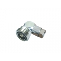 RF Right Angle Connector 7/16 Female 1/2" S